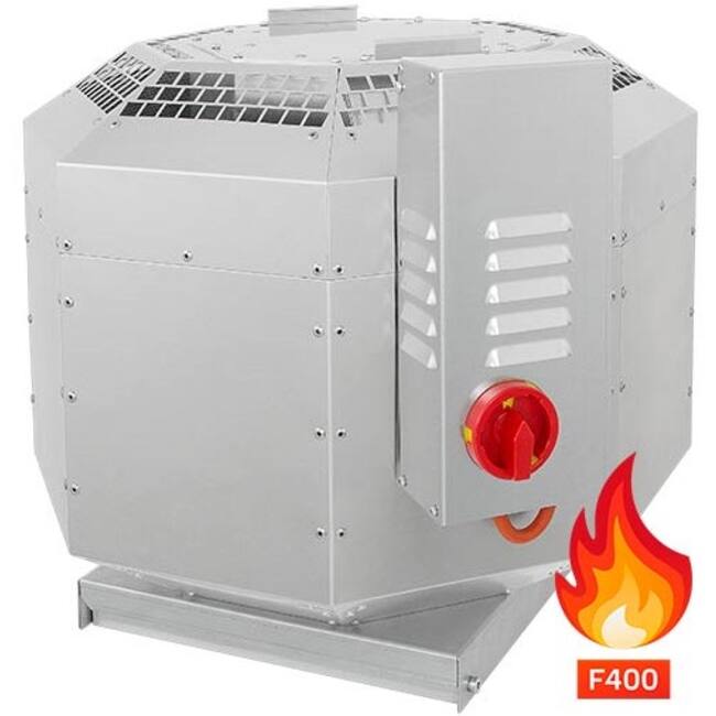 Ventilateur de toit isolé gaz de combustionafvoer - DVNI 280 D2 F4 30