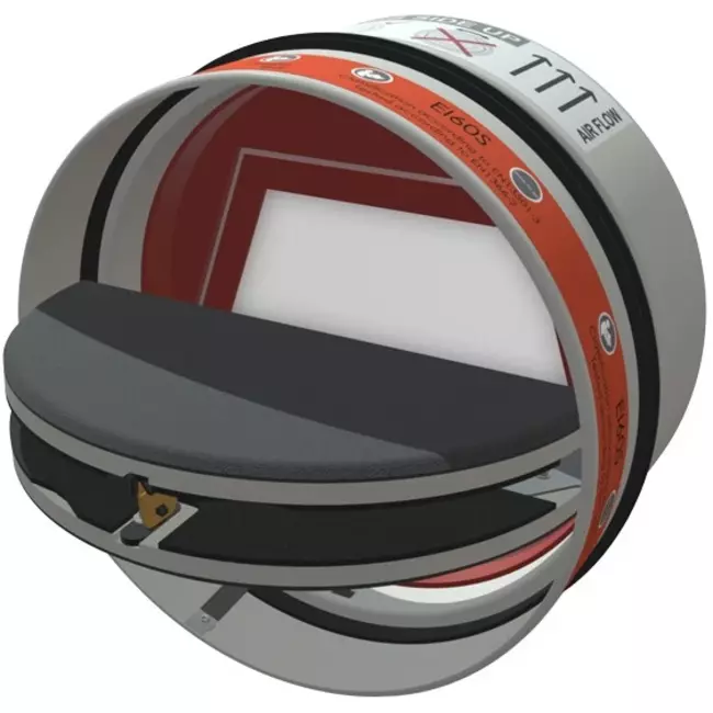 Brandklep rond 200 rook- en brandwerend (vlinderklep) SC60-COSMO-200