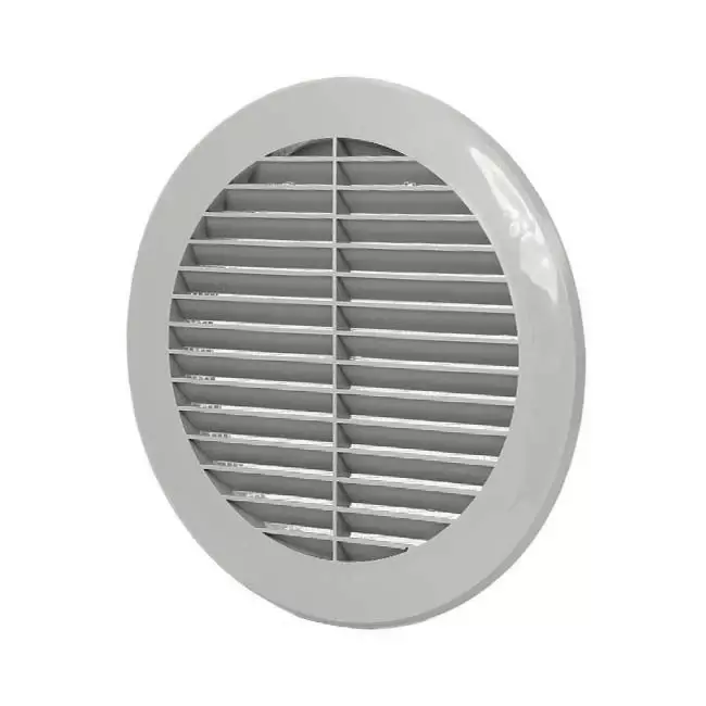 Schoepenrooster diameter: 150mm grijs - VR150P