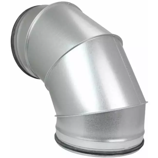 Ronde spiro bocht 90° Ø 355mm voor spirobuis