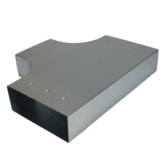 T-stuk 90 graden 300x80 - 220x80 tbv instortkanaal
