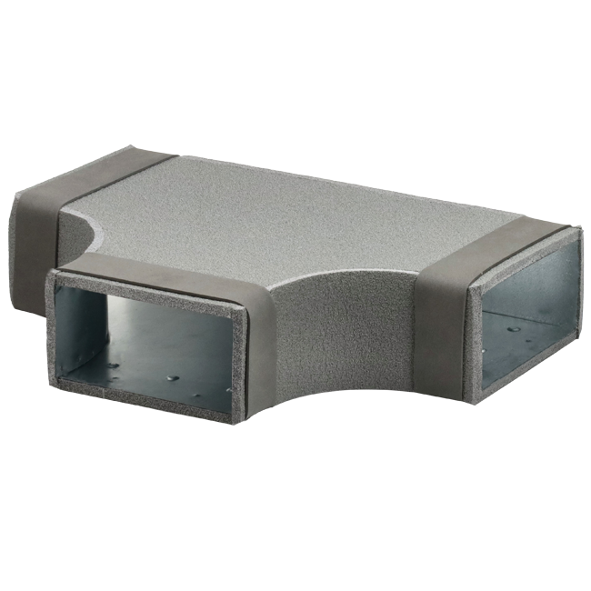 Thermoduct T-stuk 90 graden 300x80 - 300x80 tbv instortkanaal