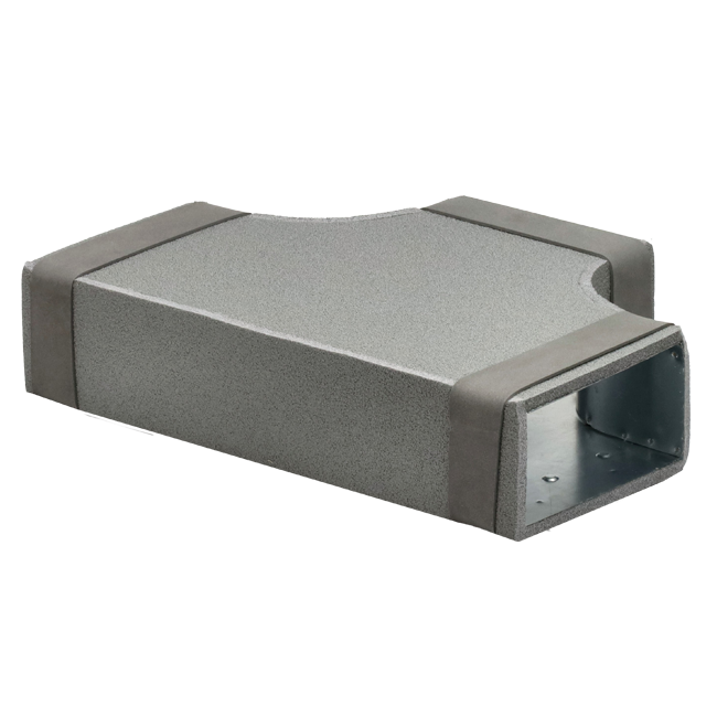 Thermoduct T-stuk 90 graden 300x80 - 300x80 tbv instortkanaal