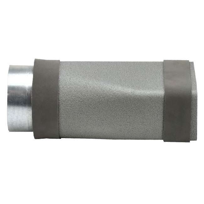 Thermoduct verloopstuk 170x80 naar diameter 125 mm tbv instortkanaal