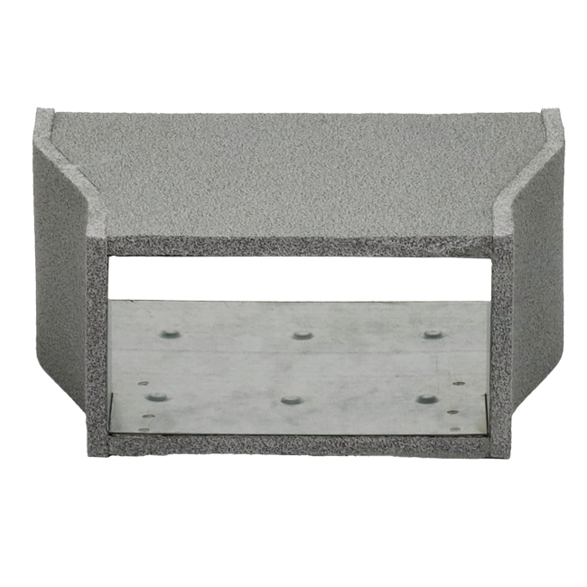 Thermoduct verloopstuk 300x80 naar 170x80 tbv instortkanaal