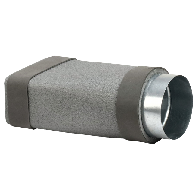 Thermoduct verloopstuk 220x80 mm naar diameter 150 mm