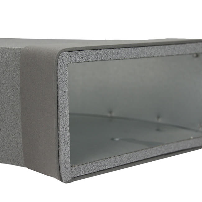 Thermoduct instortbocht 90 graden 300x80 mm horizontaal