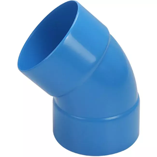 Wavin Venitza bocht 45 graden PVC rond met diameter 125 mm M/M