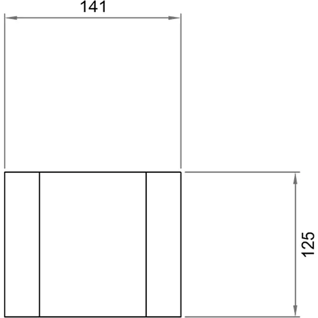 Wavin Ventiza m-overschuifmof PVC rond 125 mm SN4