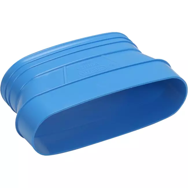 Wavin Ventiza Transition PVC ovale 235x80 mm vers 195x80 mm M/S