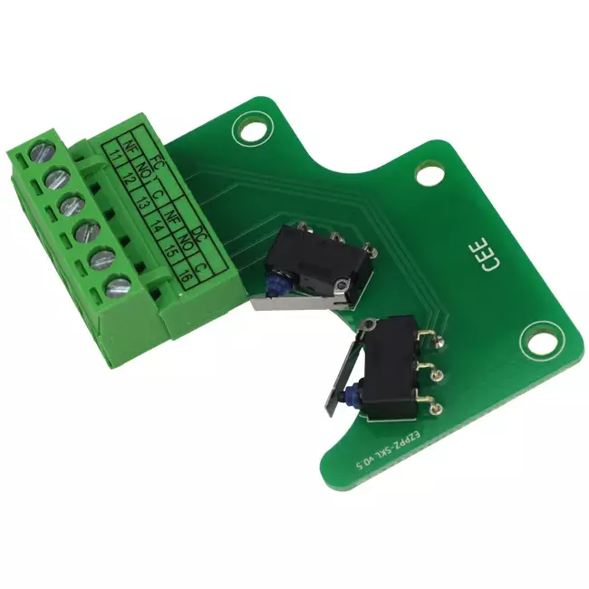 Brandklep rechthoekig dubbel contact S kit - E-FD A R25S KIT