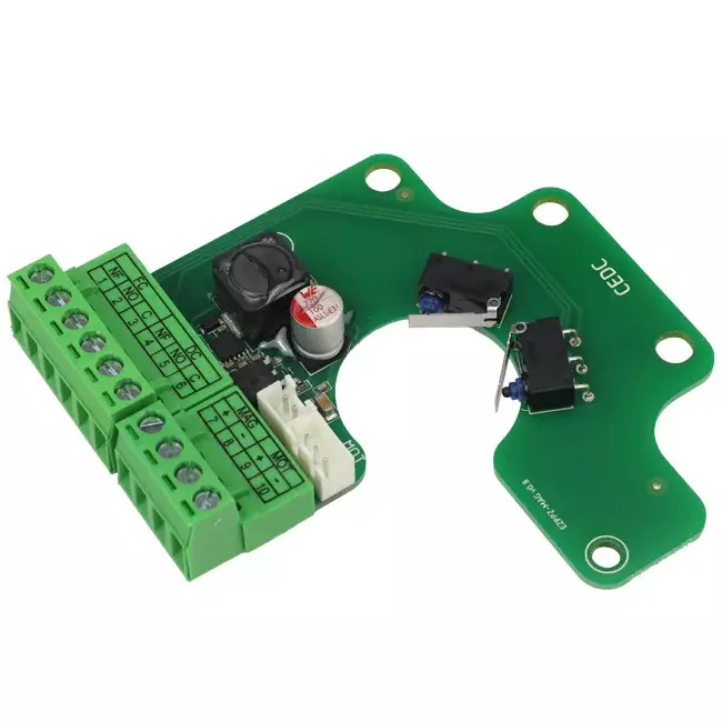 Brandklep rechthoekig dubbel contact S kit - E-FD A R40S KIT
