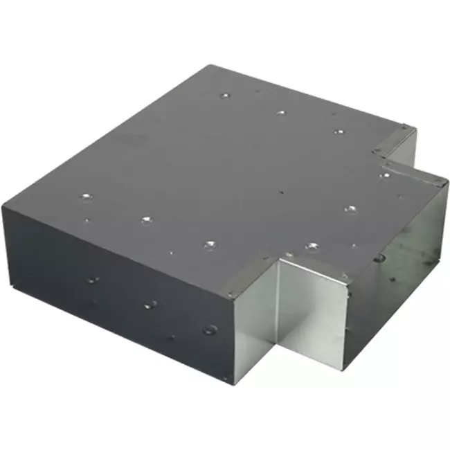 T-stuk (haaks) 90 graden 170x80 mm - 170x80 mm tbv instortkanaal