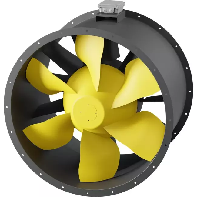 Axiaal 1000 mm kanaalventilator rookgas F300- AL 1000 D84U F3 02 CFG