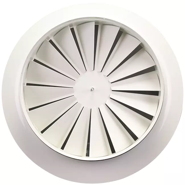 Wervelrooster rond 100mm centrale schroef - SWR100