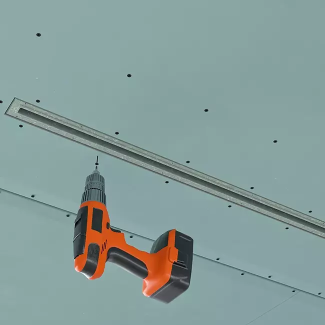 Ergovent instucbaar frameloos lijnrooster 1000 mm met aansluitdiameter 90 mm - standaard