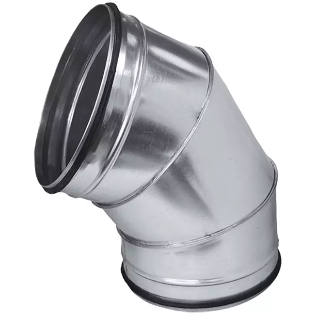 Ronde spiro bocht 60° Ø 250mm voor spirobuis