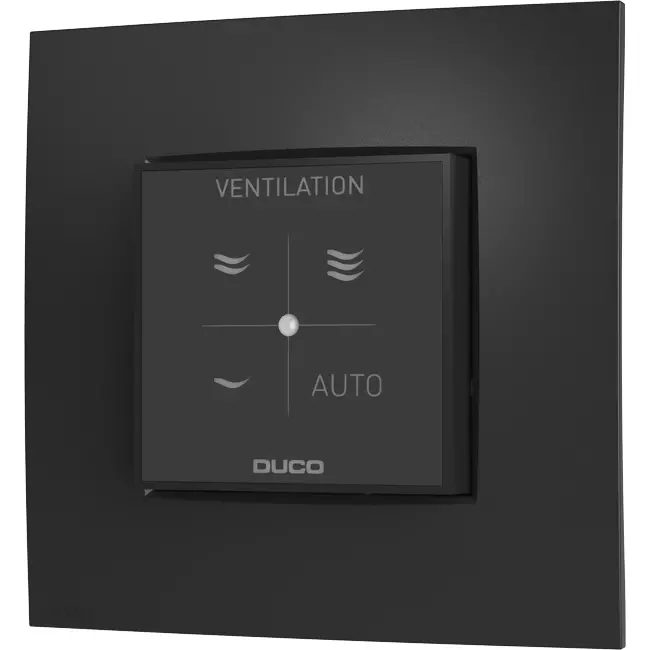 Duco bedieningsschakelaar RF/Wired zwart