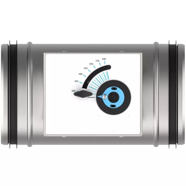 Rond CAV Régulateur à volume constant simple paroi diamètre 125 mm