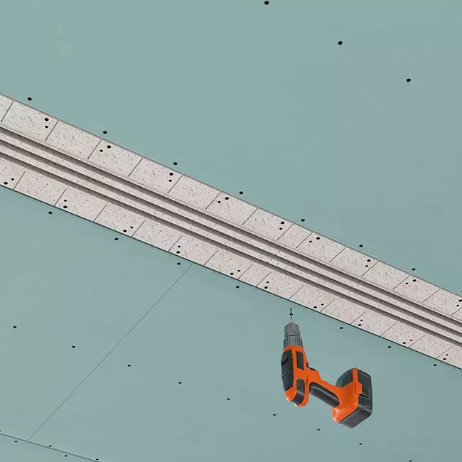 Ergovent instucbaar frameloos lijnrooster 1000 mm met aansluitdiameter 160 mm - airconditioning - 3 sleuven