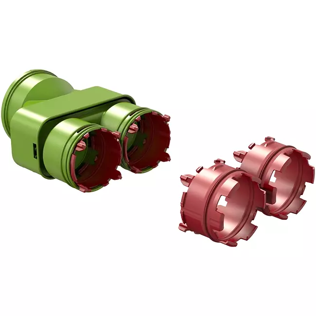 Ubbink Air Excellent 55SC-23C koppelstuk voor DBOX luchtverdeelkast 200/800