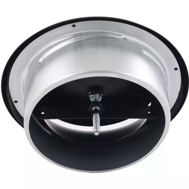 Ventilatie toevoer ventiel 200 mm metaal - S-DVS200 RAL9005 30% glans