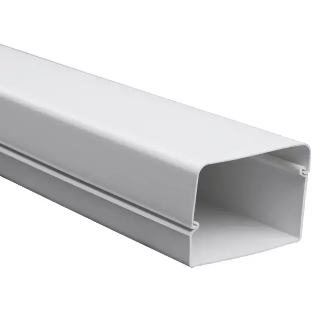 ClimaConnect montagekanaal 75x62 mm - 2 meter - RAL 9010