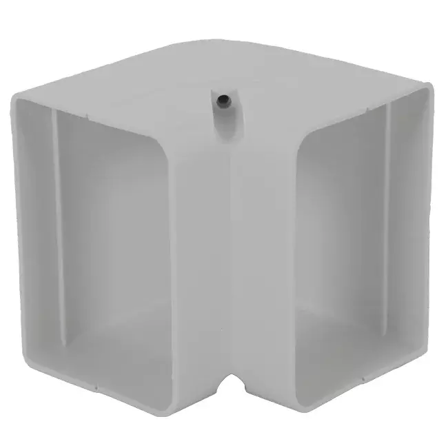 ClimaConnect binnenbocht voor montagekanaal 75 mm - RAL 9010