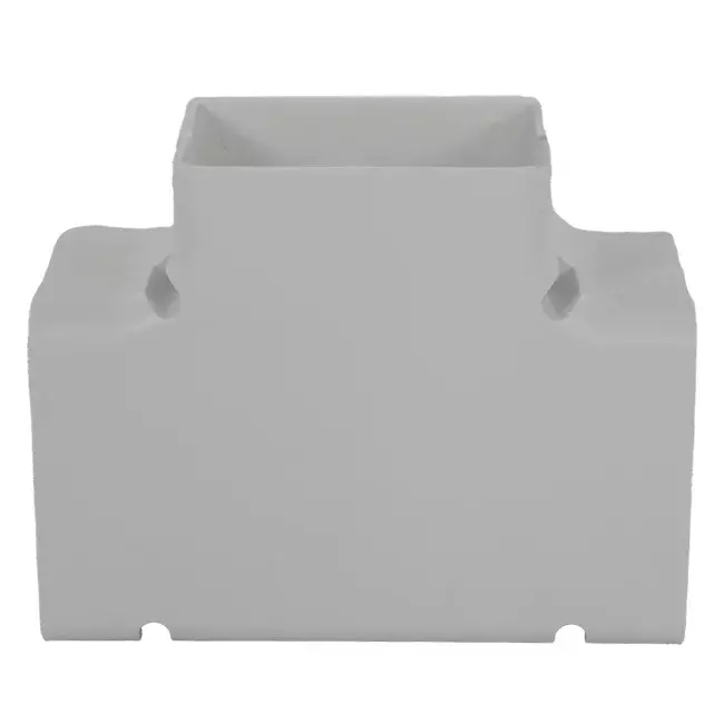 ClimaConnect T-stuk voor montagekanaal 100 mm - RAL 9010