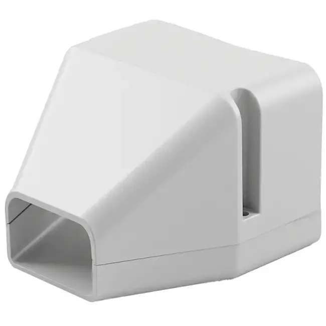 ClimaConnect eindstuk voor montagekanaal 100 mm - RAL 9010