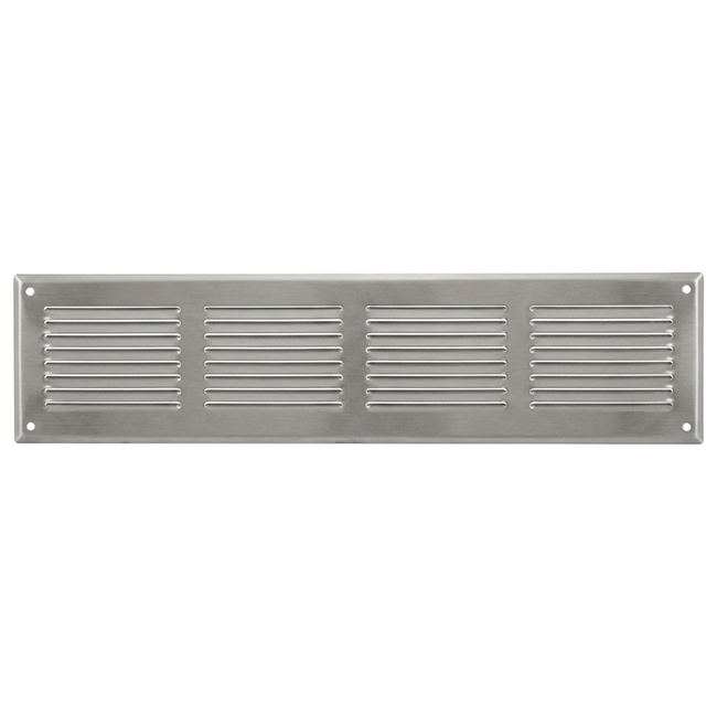 Grille murale 500x100mm aluminium - non laqué