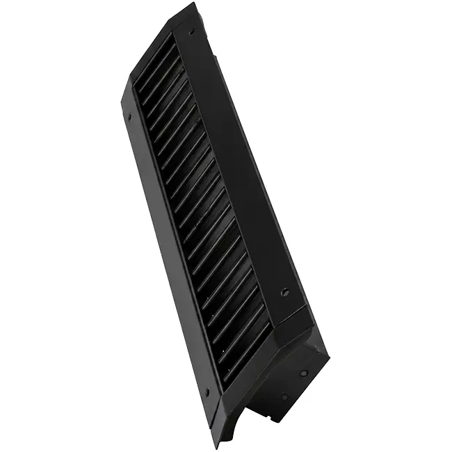 ClimaConnect kanaalrooster enkel instelbaar 625x125 mm voor buis 315 tot 900 mm - RAL 9005