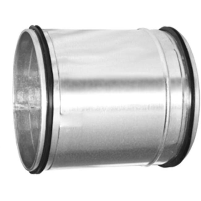 Spiro-SAFE verlengde schuifverbinding voor spirobuis Ø125 mm (gegalvaniseerd)