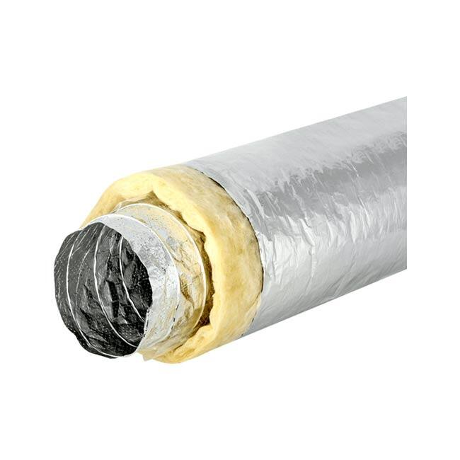 Sonodec akoestisch thermisch geïsoleerde Ø80 mm ventilatieslang (10 meter)