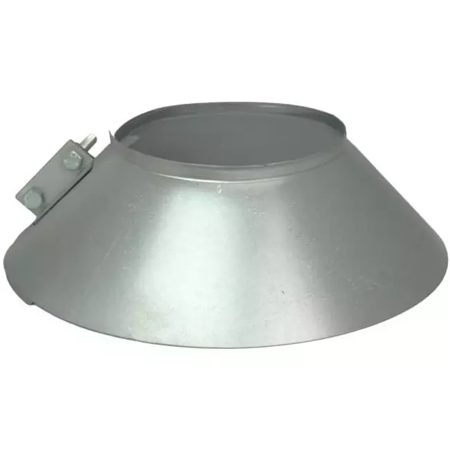 Spiro Stormkraag Ø 180mm - Gegalvaniseerd