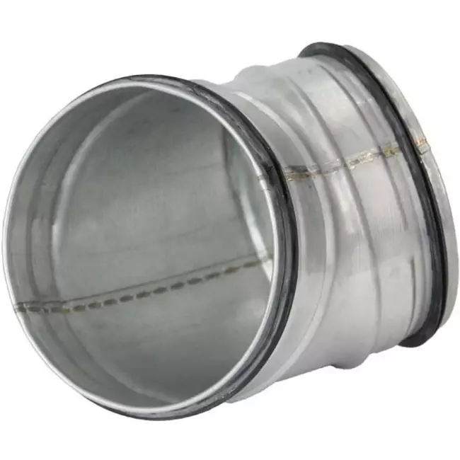 Korte ronde spiro bocht 45° Ø 160mm voor spirobuis