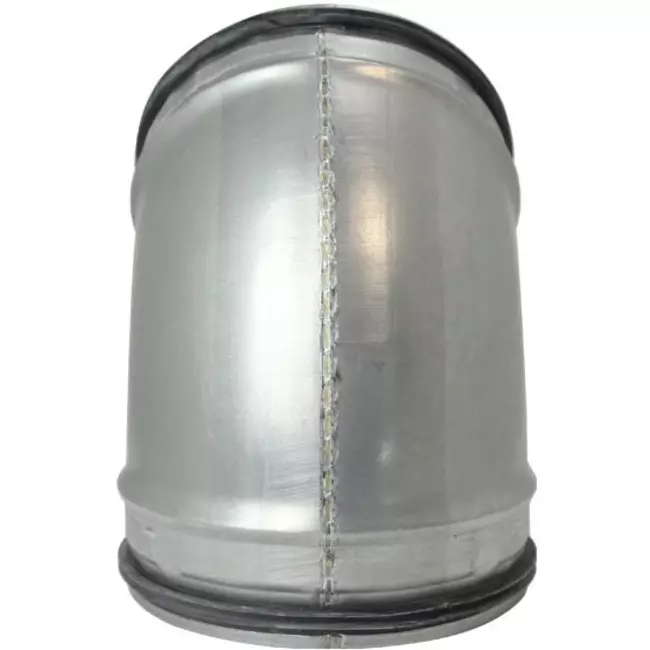 Ronde spiro bocht 45° Ø 125mm voor spirobuis