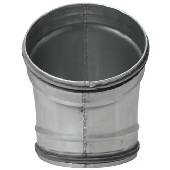 Ronde spiro bocht 45° Ø 125mm voor spirobuis
