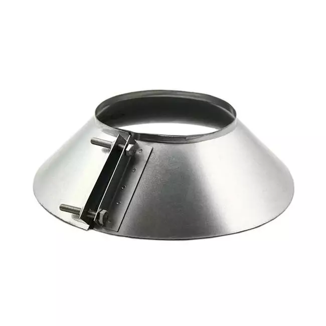 Stormkraag Ø 100mm - Regenrand spirobuis