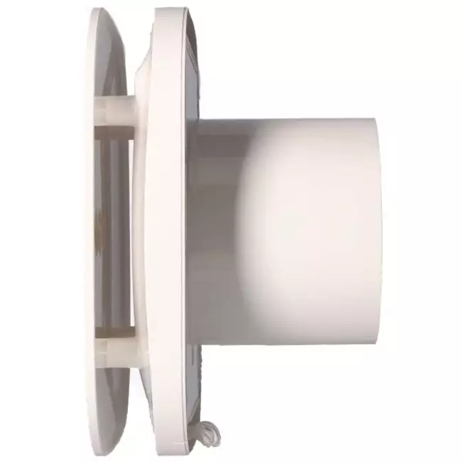 Badkamerventilator Supra Design met timer Ø 100 mm - 100 T