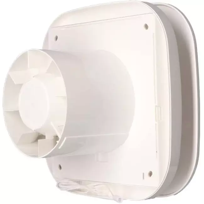 Badkamerventilator Supra Design met timer Ø 100 mm - 100 T