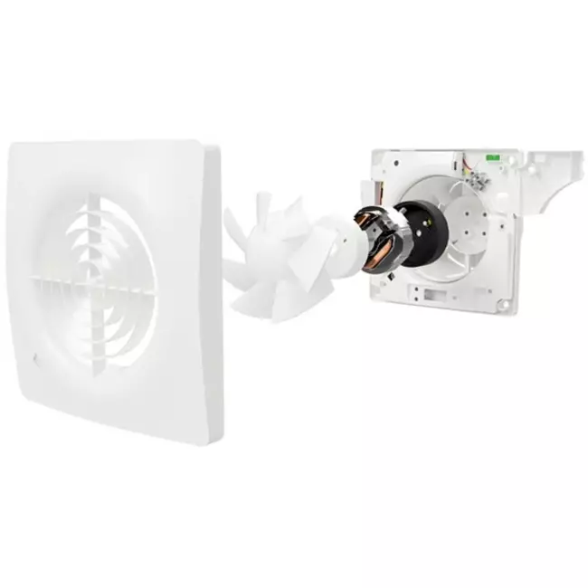 Badkamerventilator Supra met bewegingssensor en instelbare timer Ø 100 mm -100TM