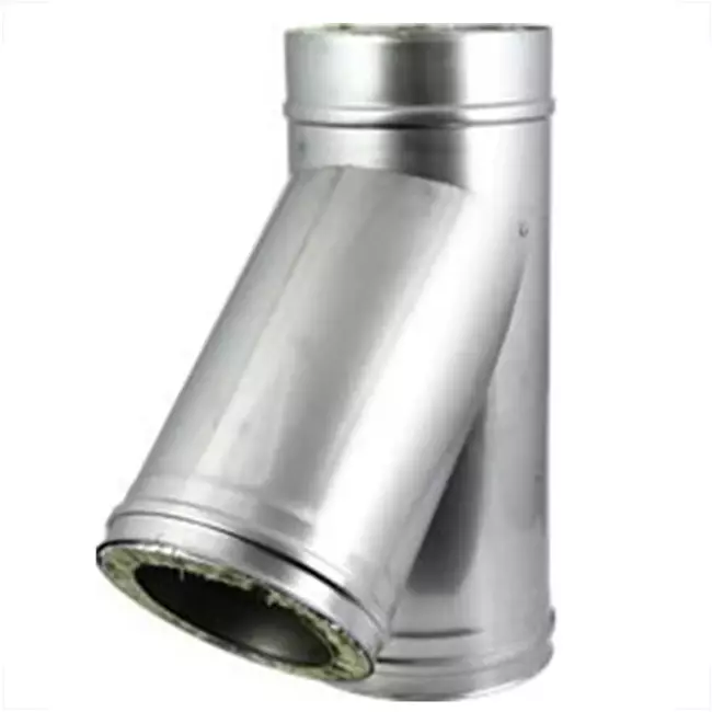 DW diameter 300 mm (300/350) T-stuk T135 I316L/I304 (D0,5/0,6)