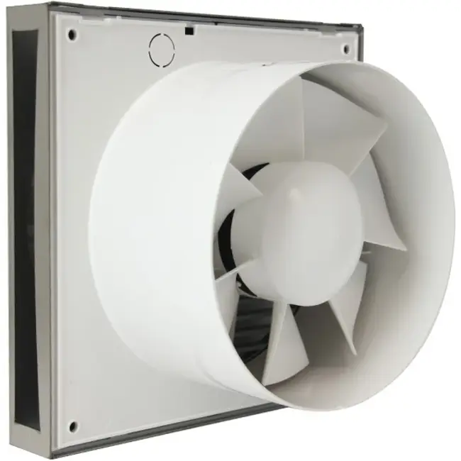 Badkamerventilator Ø 125 mm roestvrij staal - EET125i