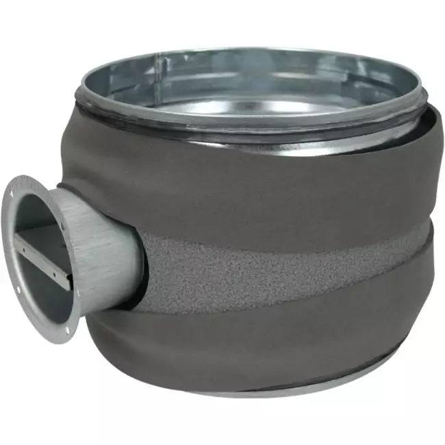Thermoduct 9 mm handbediende regelklep diameter 250 mm geïsoleerd