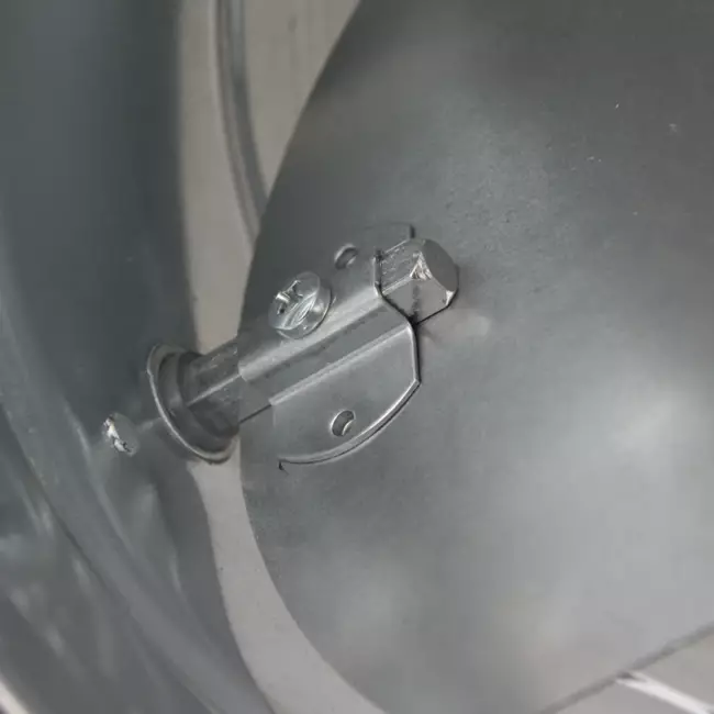 Thermoduct 9 mm handbediende regelklep diameter 250 mm geïsoleerd