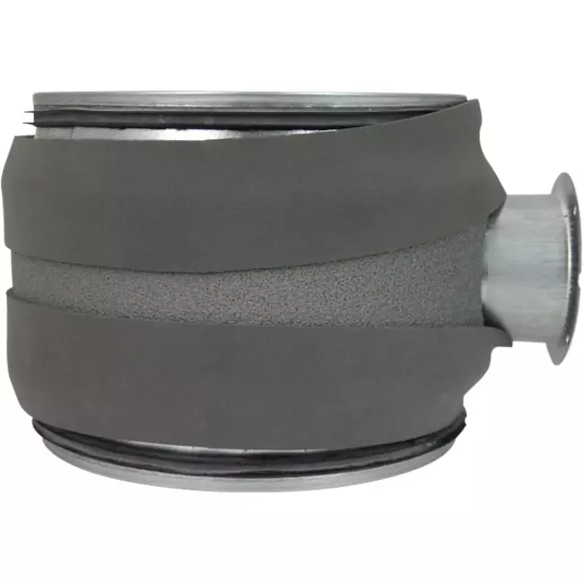 Thermoduct 9 mm handbediende regelklep diameter 250 mm geïsoleerd