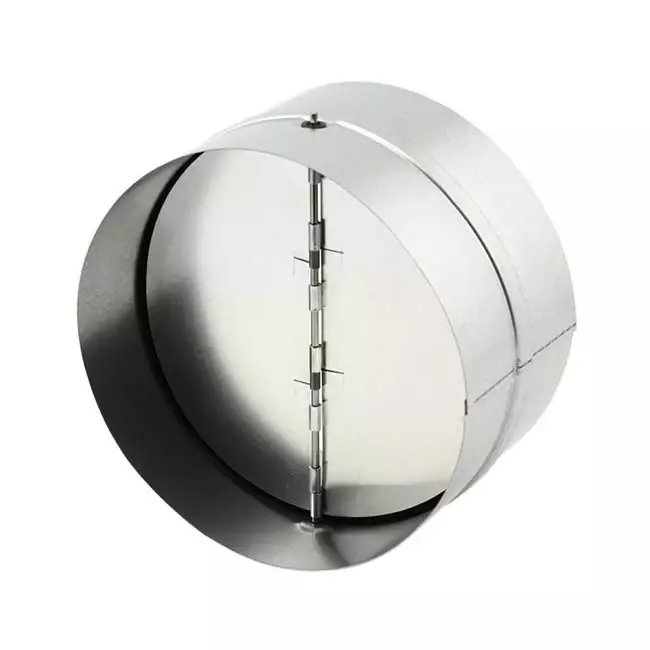 Terugslagklep Ø 160mm voor spirobuis