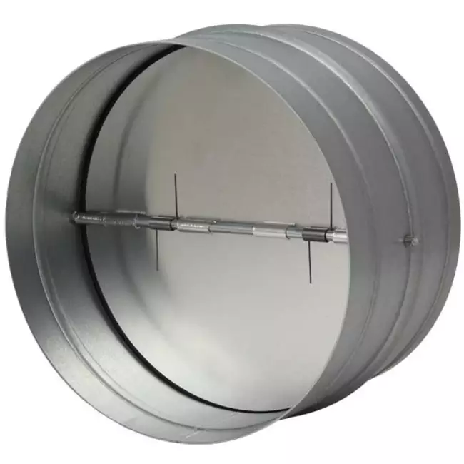 Terugslagklep met afdichtingsrubber Ø 250mm