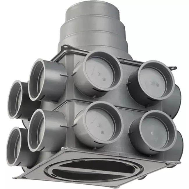 Caisson de distribution d'air Ubbink DBOX 208V180VE - 16 connexions